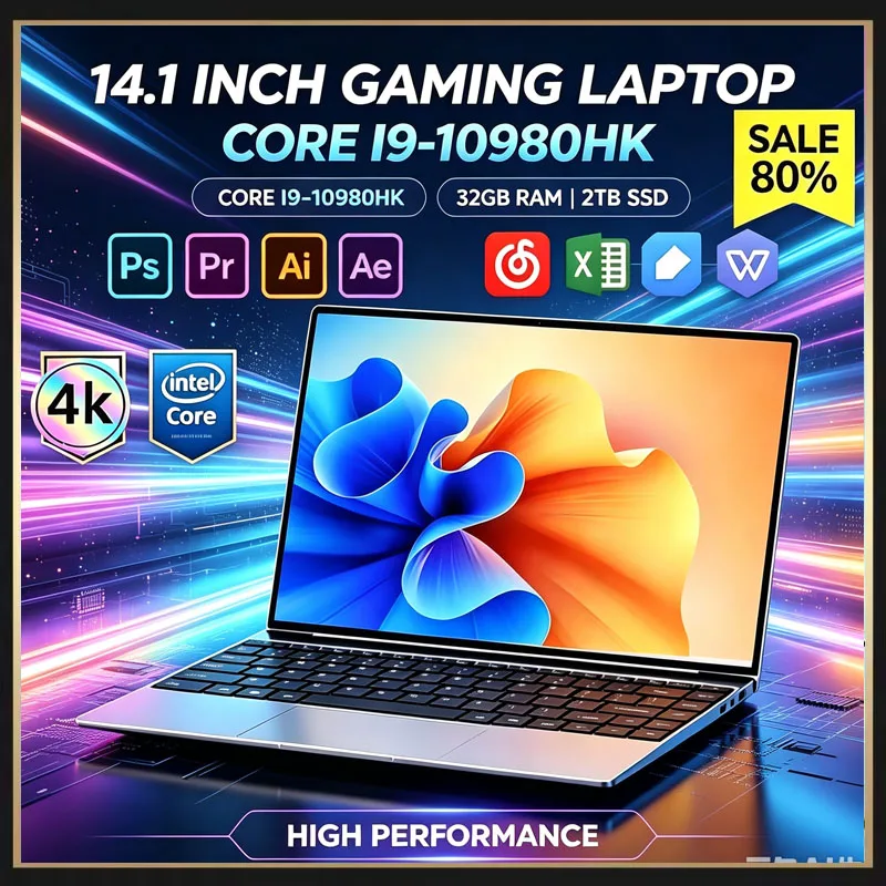 Ssd 2Tb - Laptop Ultra Tipis 14,1 inci, Prosesor