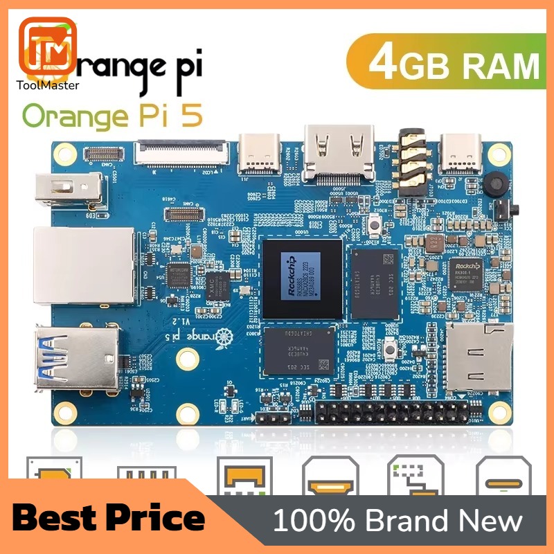 External Ssd - 【Penjualan Terlaris】Orange Pi 5 4GB RK3588S,