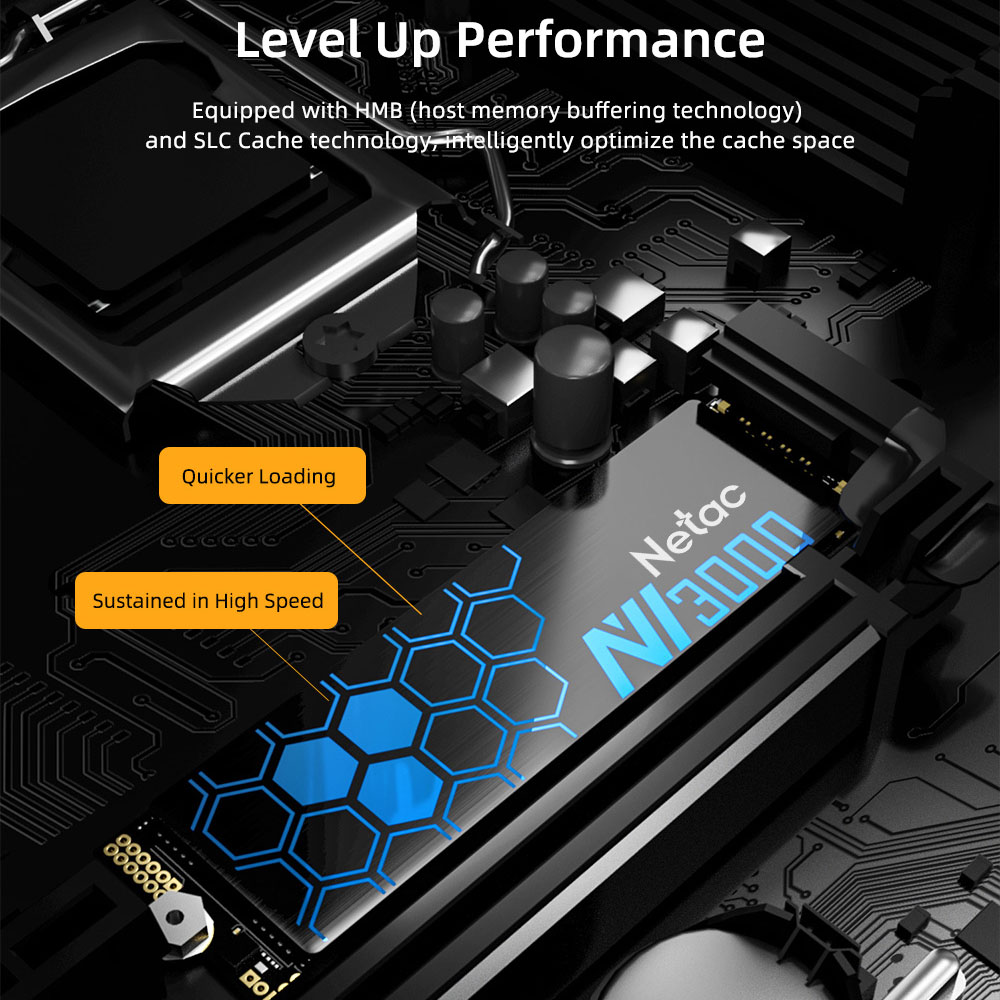 Netac SSD NVME M2 250GB 500GB  - Ssd 500Gb ulasan dan harga