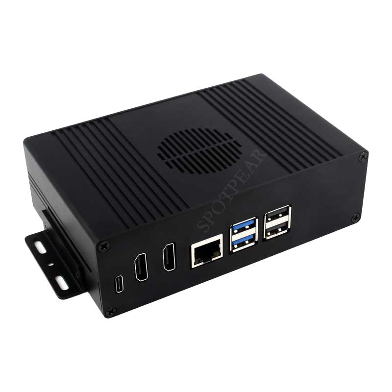 Kit casing kotak Raspberry Pi  - Nvme Ssd ulasan dan harga